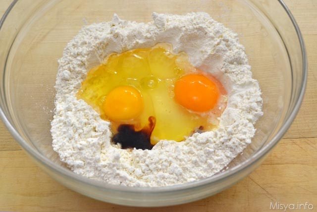 1 uova e farina