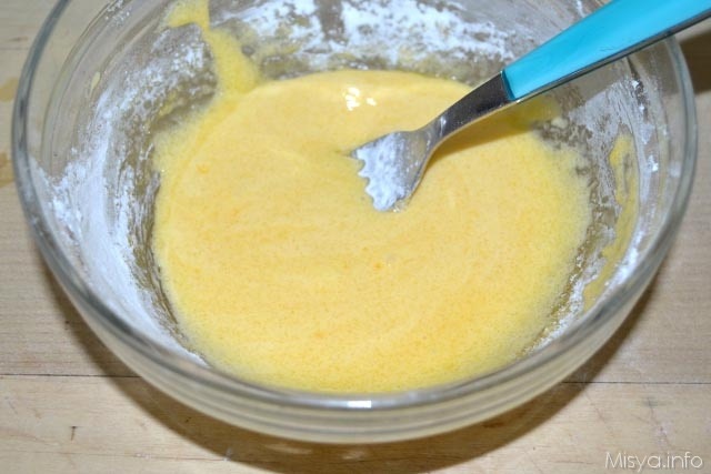 14 mescolare con forchetta