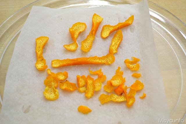 2 buccia nel microonde