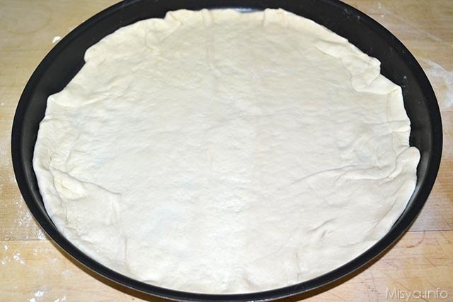 2 mettere sulla teglia