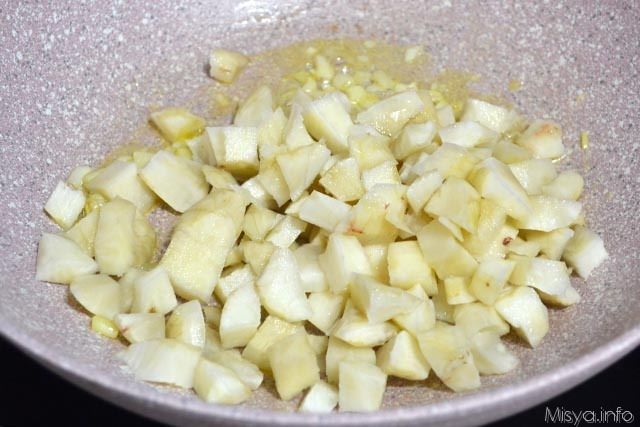Risotto al topinambur - Ricetta di Misya