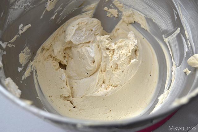 6 amalgamare alla panna