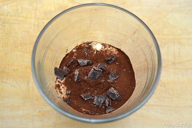 8 aggiungere cioccolato
