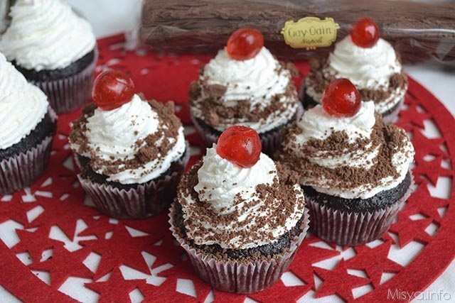 Cupcake foresta nera