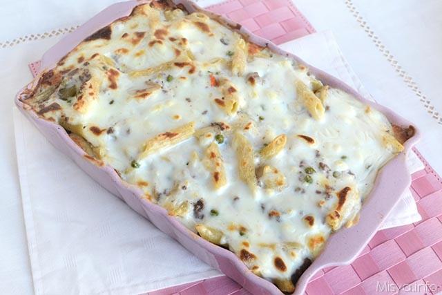 Pasta al forno bianca