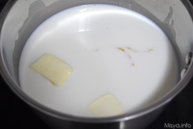 1 pentolino con latte