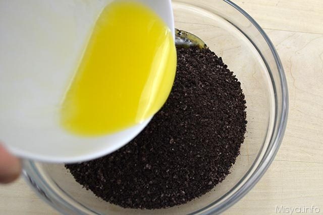 14 aggiungere burro fuso