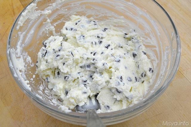 14 aggiungere gocce di cioccolato