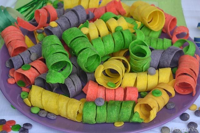 16 Stelle filanti dolci