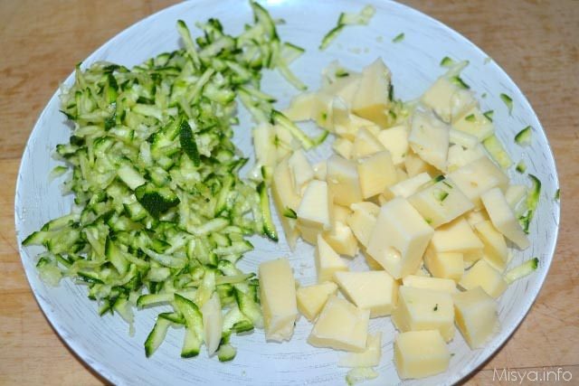 2 zucchine formaggio
