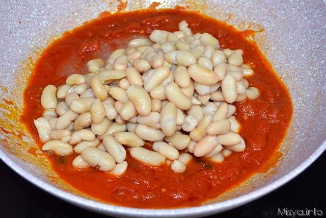 5 aggiungere fagioli