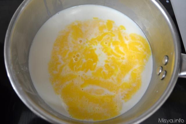 5 mettere in un pentolino