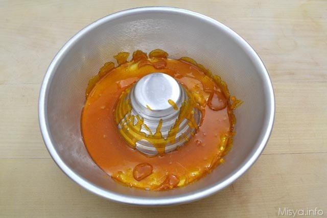 5 primo strato nello stampo