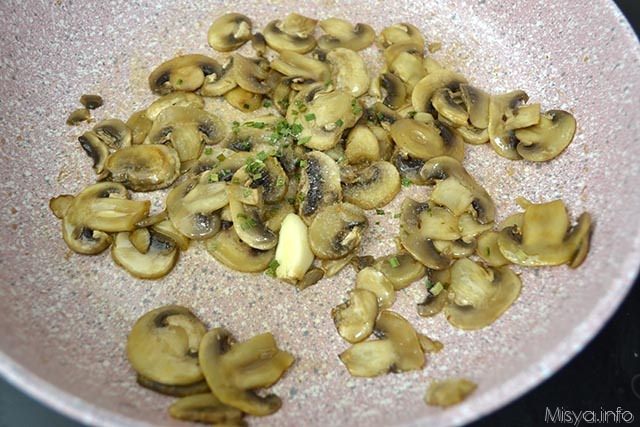 6 cuocere funghi