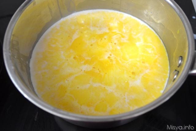 6 mettere in un pentolino