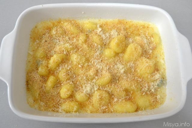 8 aggiungere pangrattato parmigiano