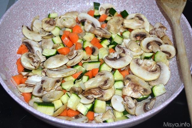 8 verdure in padella