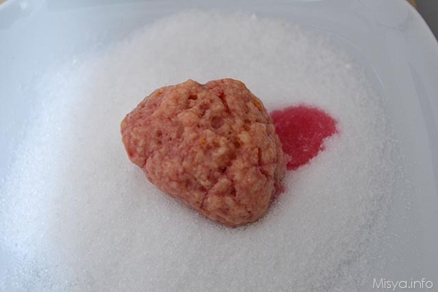 9 passarle nello zucchero