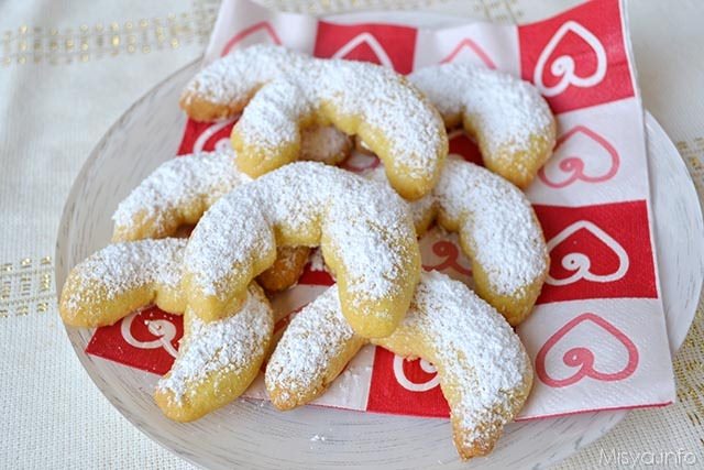 Biscotti Di Natale Kipferl.Vanillekipferl Ricetta Vanillekipferl Di Misya