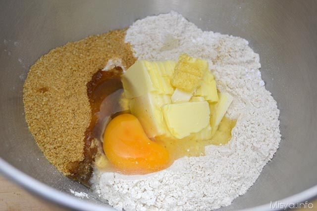 1 farina zucchero di canna