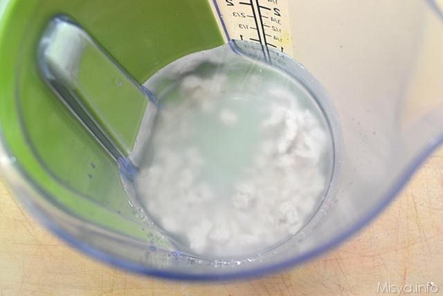 1 lievito e acqua