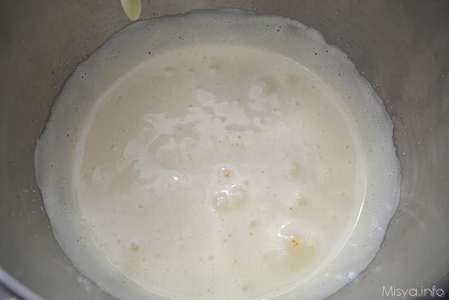 2 montare uova e zucchero