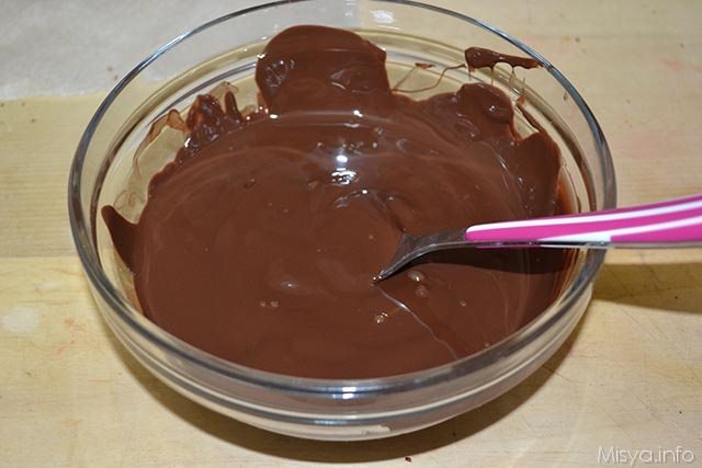 21 cioccolato fondente fuso