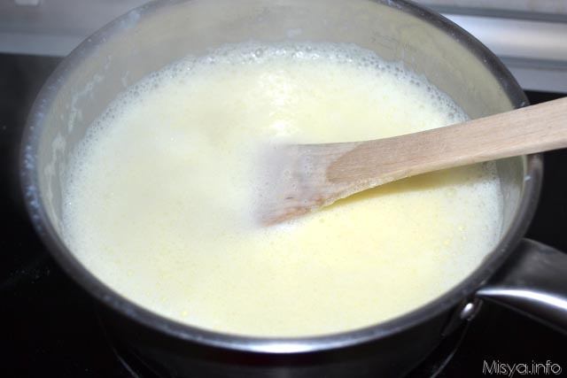 6 riscaldare in un pentolino