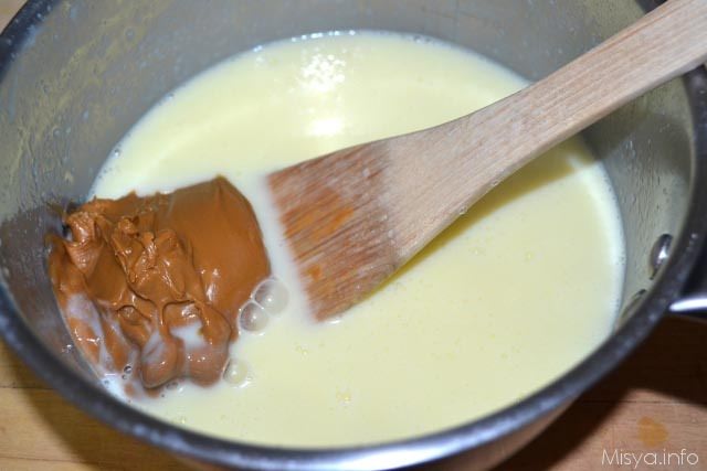8 aggiungere crema al composto