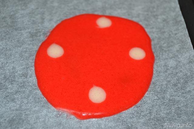 9 aggiungere gocce altro colore