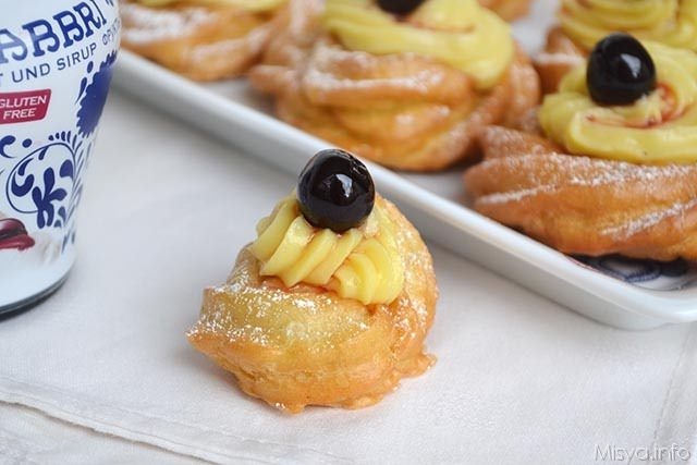 Zeppole di San Giuseppe bimby