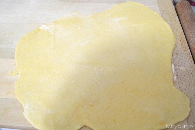 12 stendere pasta frolla salata