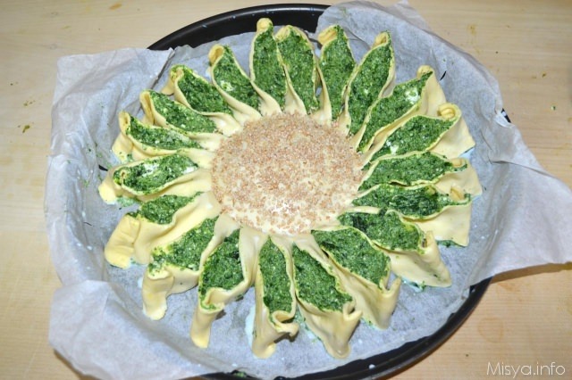 14 aggiungere semi sesamo