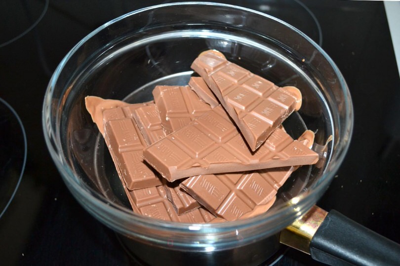 2 sciogliere cioccolato al latte