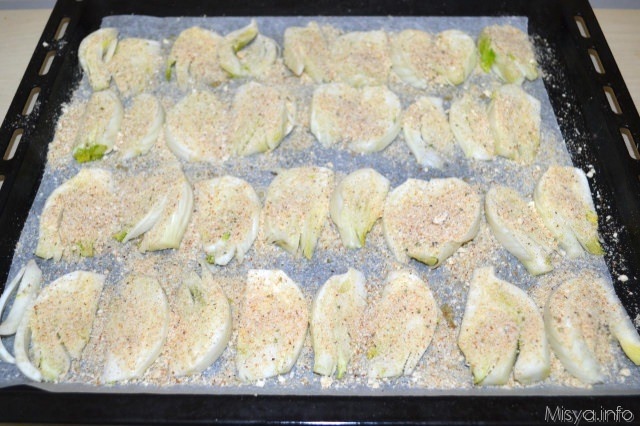 3 finocchi con pangrattato