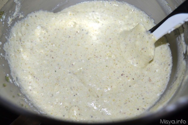 6 amalgamare delicatamente