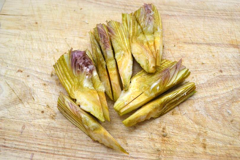 9 tagliare carciofi