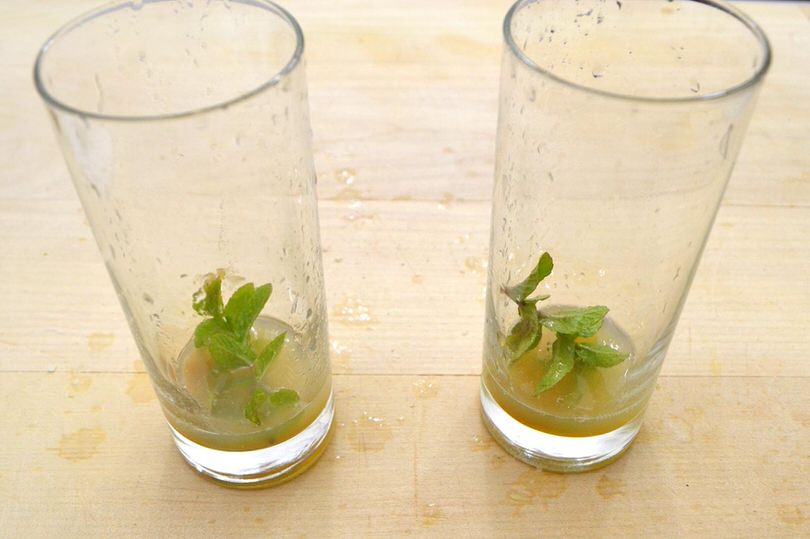 1 aggiungere menta