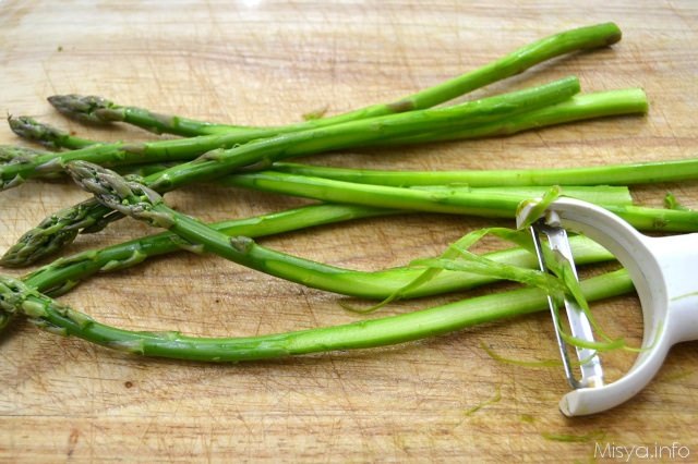 2 pulire asparagi