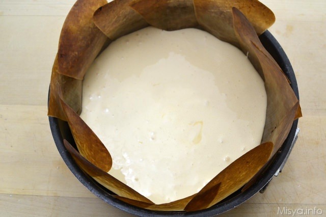 6 versare nella tortiera