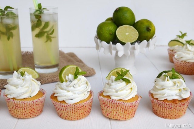 Mojito cupcakes