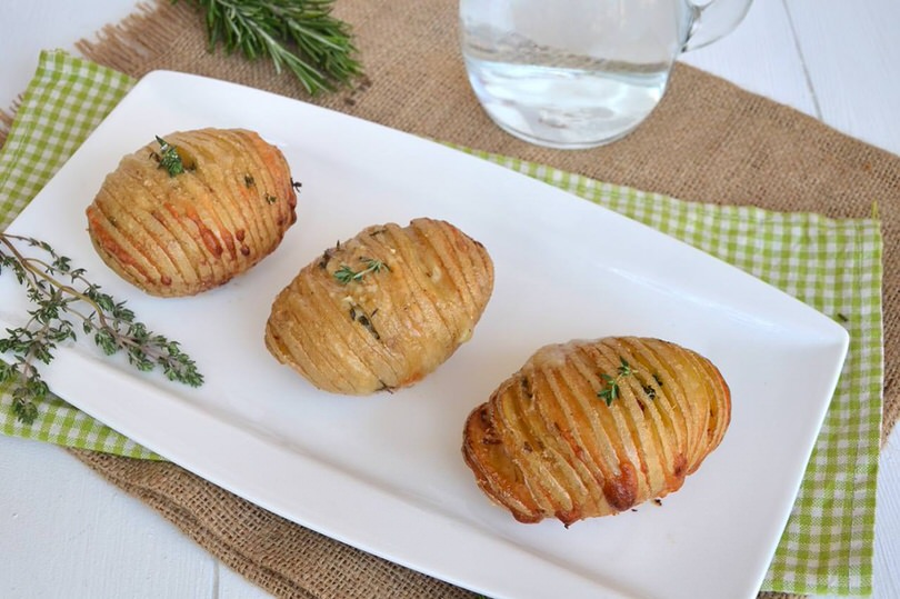 Patate Hasselback Ricetta Patate Hasselback Di Misya