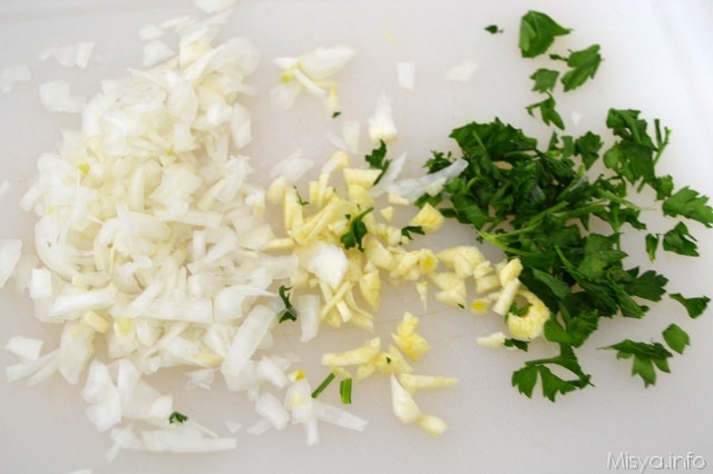 1 aglio cipolla prezzemolo