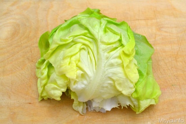 1 foglie di lattuga