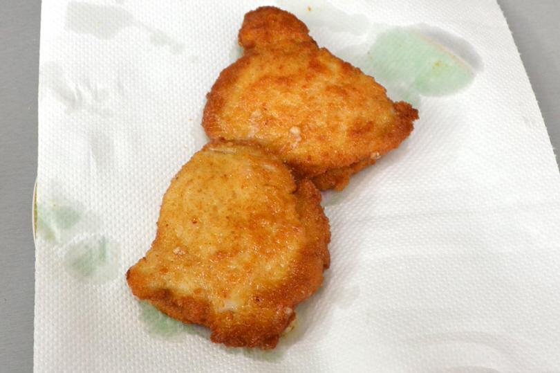 10 mettere su carta assorbente