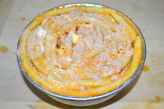 16 aggiungere pangrattato