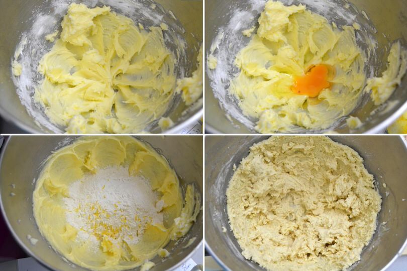 2 aggiungere uove e farina