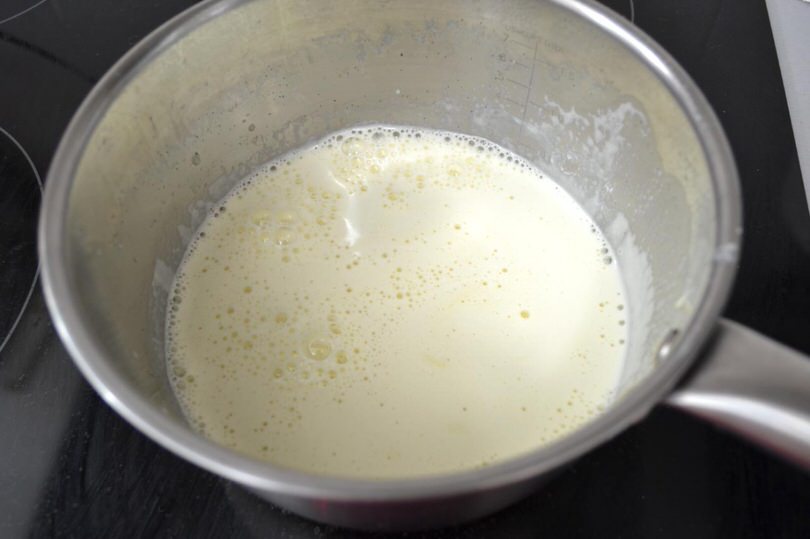 2 far bollire il latte