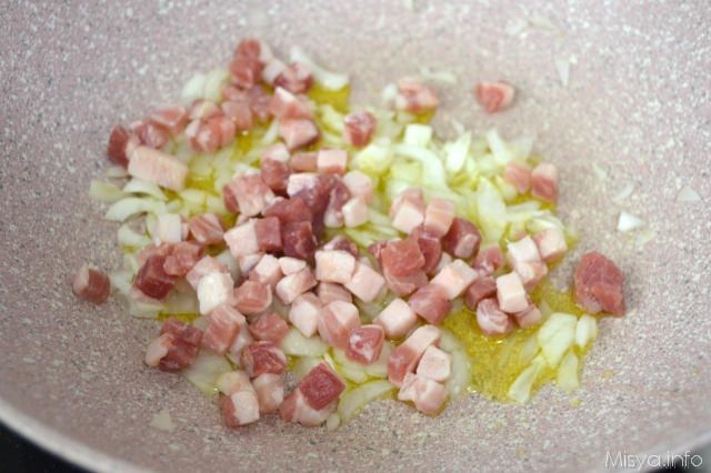 2 pancetta e cipolla