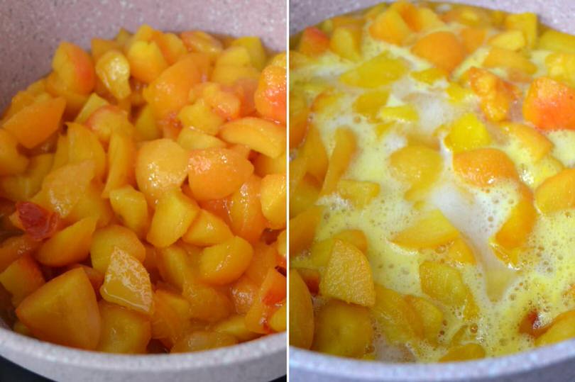 3 cuocere albicocche